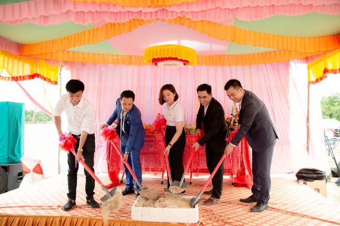 Động thổ dự án Green House Long Mỹ - Ảnh 1. Động thổ dự án Green House Long Mỹ - Ảnh 1.