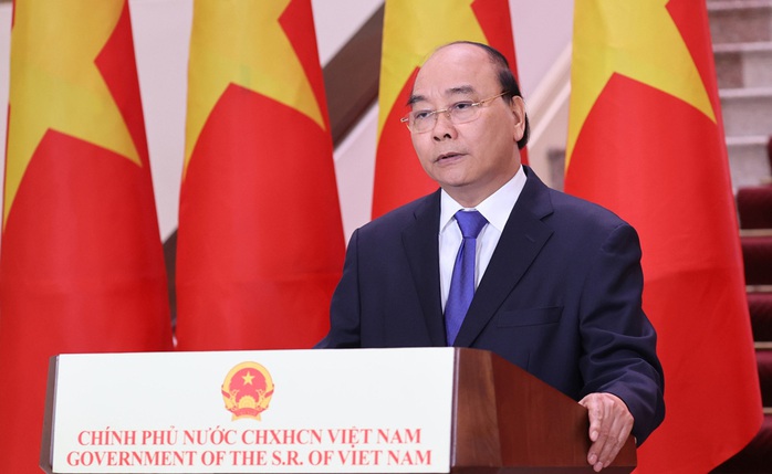 Thủ tướng Nguyễn Xuân Phúc chúc mừng Hội chợ Trung Quốc - ASEAN - Ảnh 1.