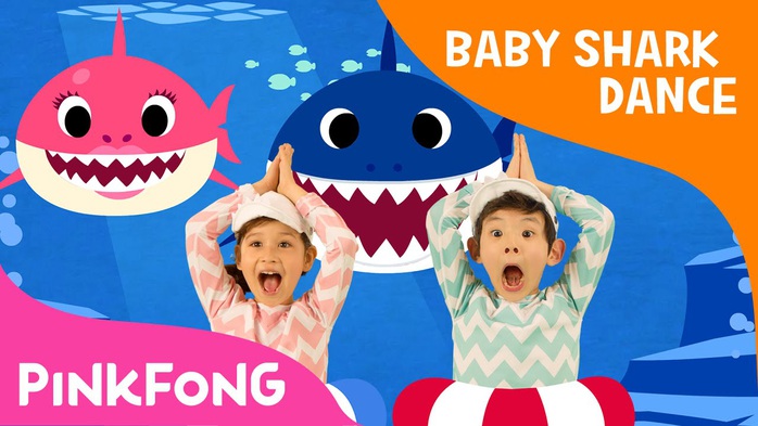 Video ca nhạc “Baby shark” lập kỷ lục về lượng người xem trên Youtube - Ảnh 1.