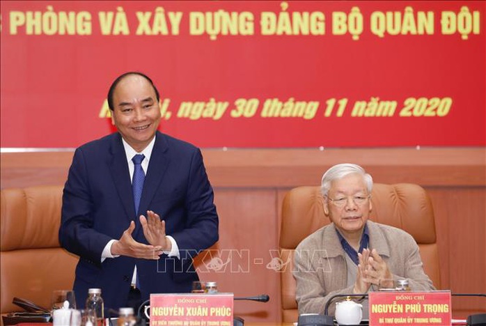 Tổng Bí thư, Chủ tịch nước Nguyễn Phú Trọng chủ trì Hội nghị Quân ủy Trung ương - Ảnh 7.