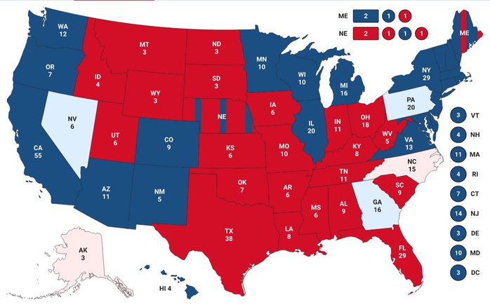 Bầu cử Mỹ: Toà án Tối cao yêu cầu Pennsylvania kiểm riêng phiếu đến muộn - Ảnh 2.