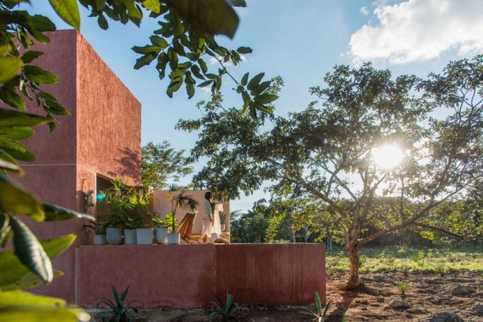 Ngôi nhà hòa mình vào thiên nhiên hoang dã ở Mexico - Ảnh 11. Ngôi nhà hòa mình vào thiên nhiên hoang dã ở Mexico - Ảnh 11.