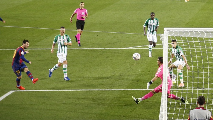 Siêu dự bị Messi tỏa sáng, Barca đại thắng Betis - Ảnh 5.