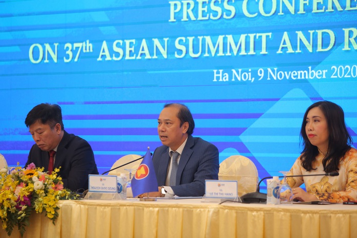 Tổng Bí thư, Chủ tịch nước Nguyễn Phú Trọng dự khai mạc Hội nghị Cấp cao ASEAN 37 - Ảnh 1.