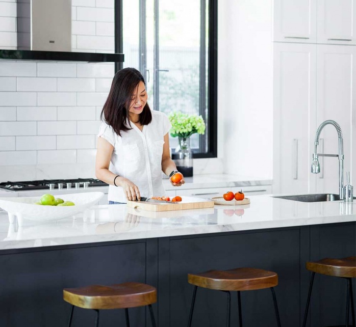 Ngôi nhà màu trắng thanh lịch mang lại cảm giác ấm áp cho chủ nhân - Ảnh 8. Ngôi nhà màu trắng thanh lịch mang lại cảm giác ấm áp cho chủ nhân - Ảnh 8.