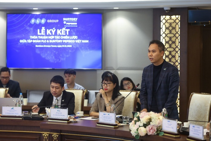 Tập đoàn FLC và Suntory PepsiCo Vietnam ký kết hợp tác chiến lược - Ảnh 3. Tập đoàn FLC và Suntory PepsiCo Vietnam ký kết hợp tác chiến lược - Ảnh 3.