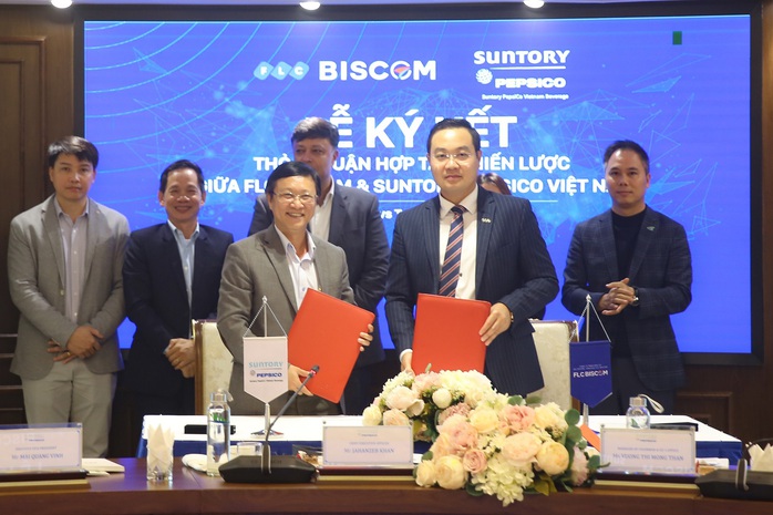 Tập đoàn FLC và Suntory PepsiCo Vietnam ký kết hợp tác chiến lược - Ảnh 4. Tập đoàn FLC và Suntory PepsiCo Vietnam ký kết hợp tác chiến lược - Ảnh 4.