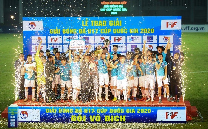 Thắng kịch tính, U17 PVF vô địch Giải U17 Cúp quốc gia 2020 - Ảnh 3.