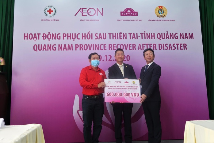 AEON Việt Nam cùng AEON TOPVALU Việt Nam hỗ trợ người dân miền Trung - Ảnh 1. AEON Việt Nam cùng AEON TOPVALU Việt Nam hỗ trợ người dân miền Trung - Ảnh 1.