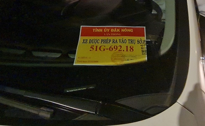 Giám đốc doanh nghiệp được ra vào trụ sở tỉnh ủy có nồng độ cồn kịch khung - Ảnh 1.