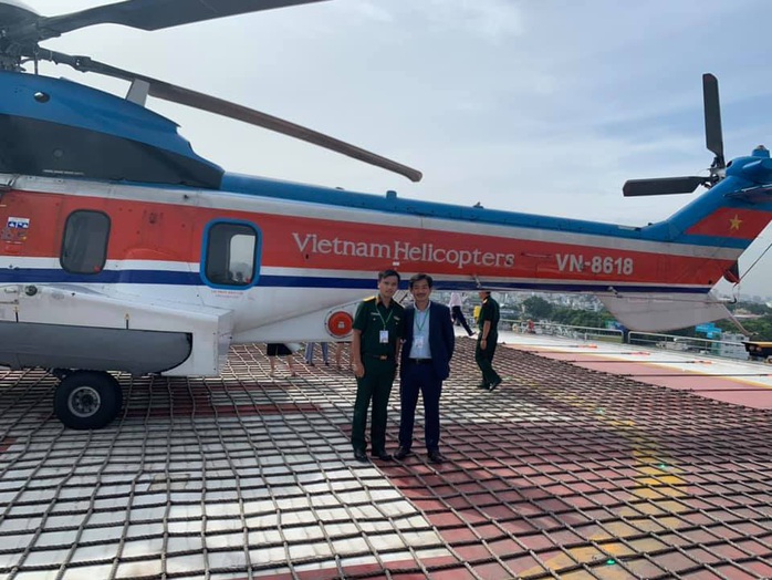 Bệnh viện đầu tiên ở Việt Nam đưa trực thăng vào hoạt động cấp cứu - Ảnh 1.