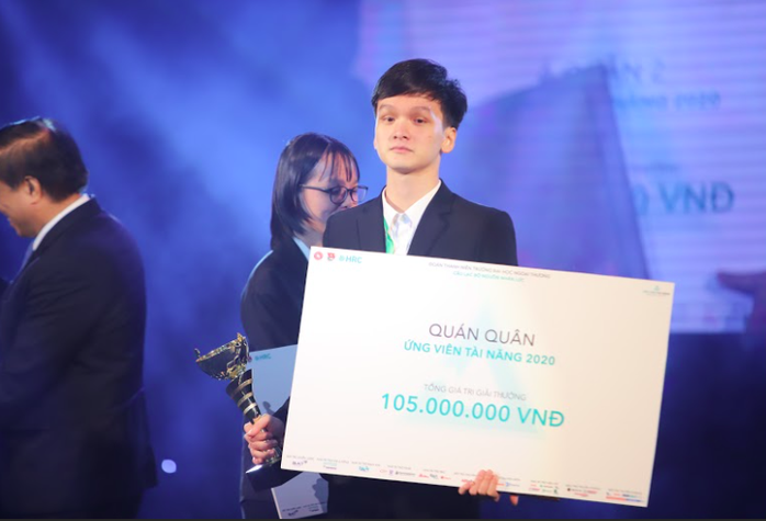 Ngô Hưng Thế Anh giành giải quán quân Ứng viên tài năng năm thứ 10. - Ảnh 2. Ngô Hưng Thế Anh giành giải quán quân Ứng viên tài năng năm thứ 10. - Ảnh 2.