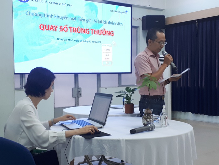 CEP quay số trúng thưởng chương trình khuyến mại Tiền gửi - Vì lợi ích đoàn viên - Ảnh 2.