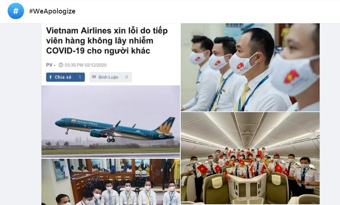 Tiếp viên hàng không Vietnam Airlines đồng loạt xin lỗi - Ảnh 5.