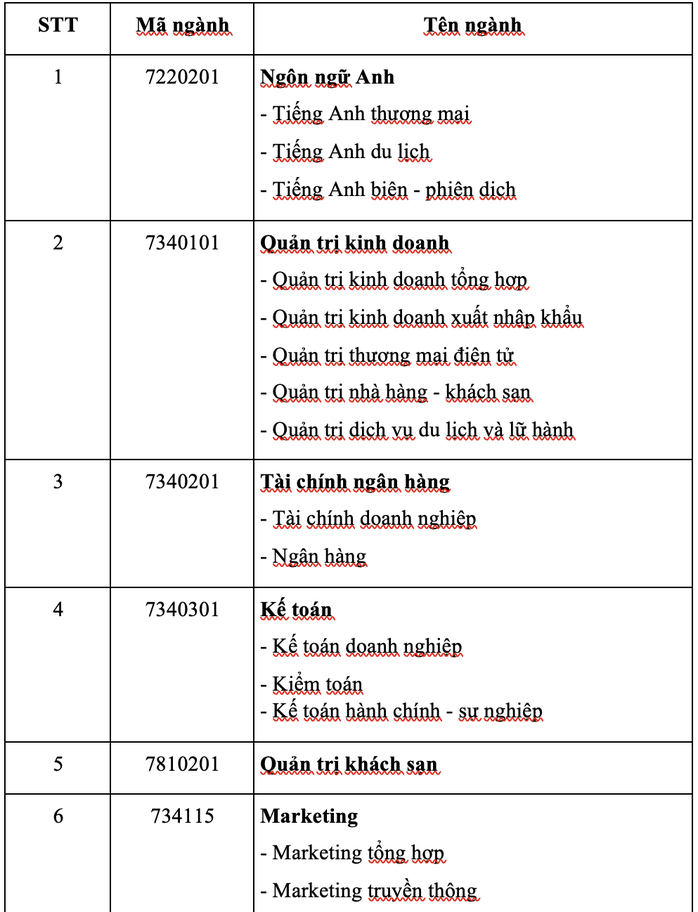 Thêm 2 trường ĐH tại TP HCM công bố thông tin tuyển sinh năm 2021 - Ảnh 5.