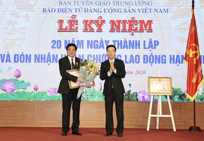 Trao tặng Báo điện tử Đảng Cộng sản Việt Nam Huân chương Lao động hạng Nhì - Ảnh 2.
