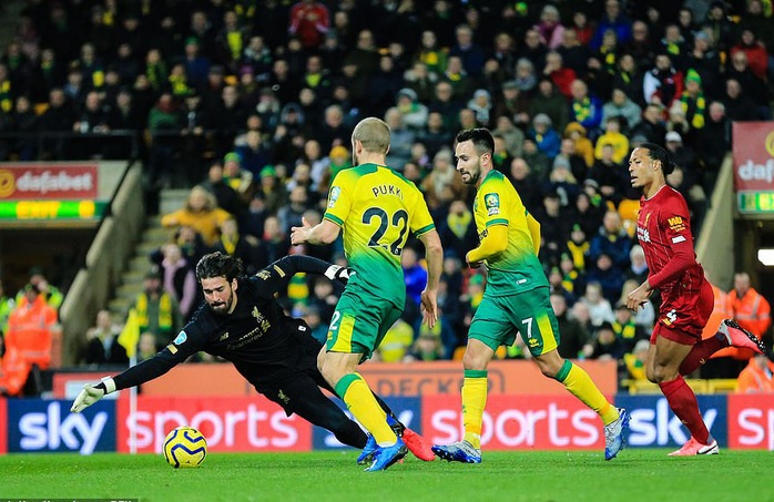 Hung thần trở lại, Liverpool thăng hoa tại Carrow Road - Ảnh 1.