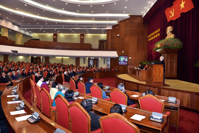 Bộ Chính trị gặp mặt nguyên lãnh đạo cấp cao của Đảng, Nhà nước - Ảnh 3.