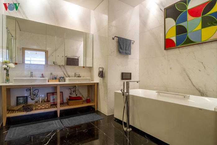Căn hộ penhouse với phong cách đương đại thanh nhã - Ảnh 12. Căn hộ penhouse với phong cách đương đại thanh nhã - Ảnh 12.