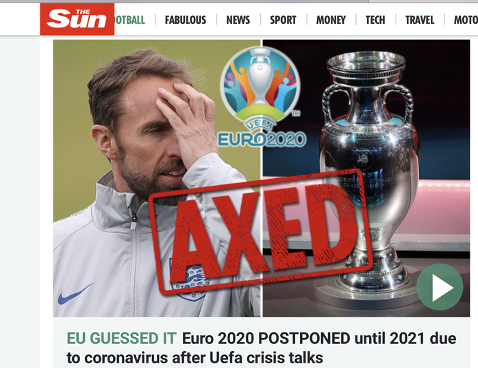 Truyền thông thế giới sốt vì EURO lẫn Copa America 2020 cùng bị hoãn - Ảnh 5.