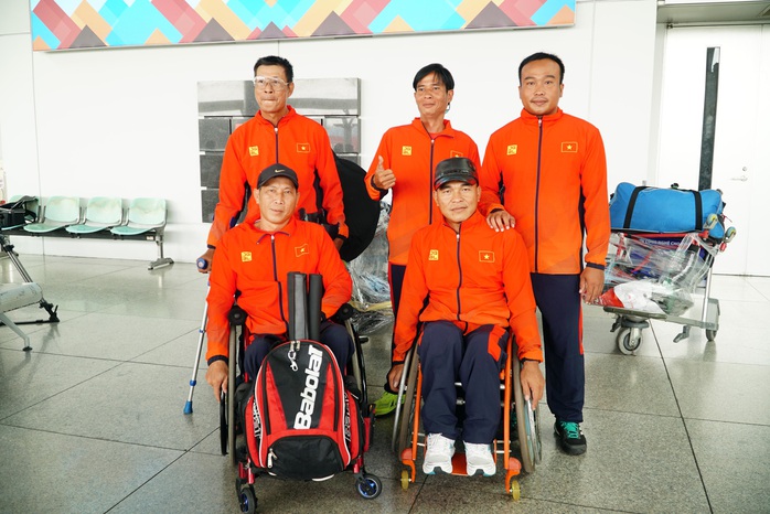 Việt Nam lần đầu dự giải quần vợt xe lăn quốc tế - Ảnh 2.