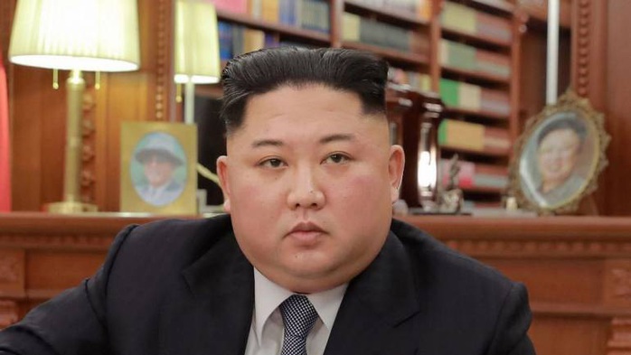 Ông Kim Jong-un động viên Hàn Quốc chống Covid-19 - Ảnh 1.