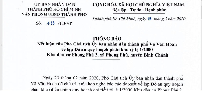 UBND TP HCM chỉ đạo công an vào cuộc, xử lý vi phạm của Công ty Phi Long - Ảnh 1.