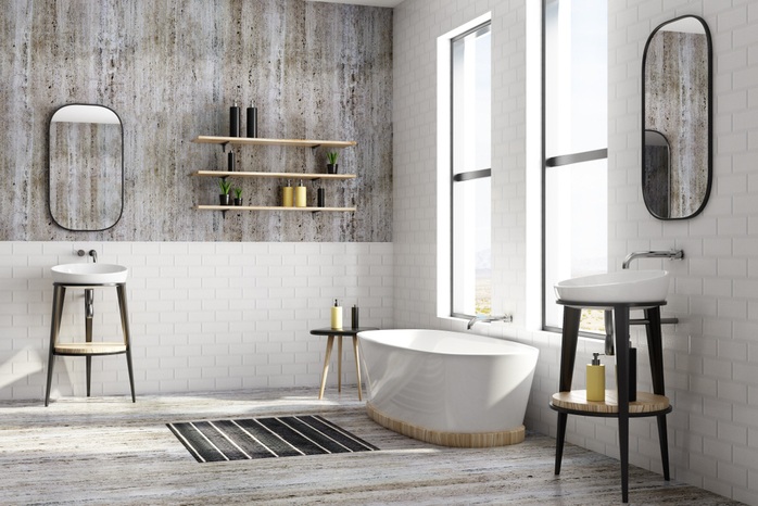 4 lưu ý trong thiết kế giúp phòng tắm vừa đẹp vừa đảm bảo sức khỏe - Ảnh 1.