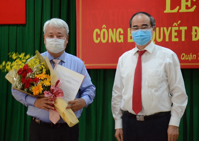 Ông Võ Khắc Thái giữ chức Bí thư Quận ủy quận 7, TP HCM - Ảnh 1.