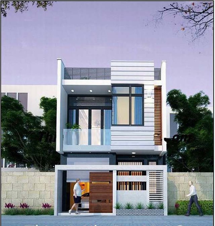 10 mẫu nhà 2 tầng chỉ 700 triệu đẹp không chê vào đâu được - Ảnh 3.