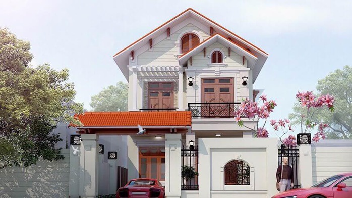 10 mẫu nhà 2 tầng chỉ 700 triệu đẹp không chê vào đâu được - Ảnh 4.