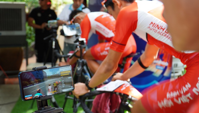 Cuộc đua xe đạp thực tế ảo tranh cúp truyền hình TP HCM - Niềm tin chiến thắng - Ảnh 5.