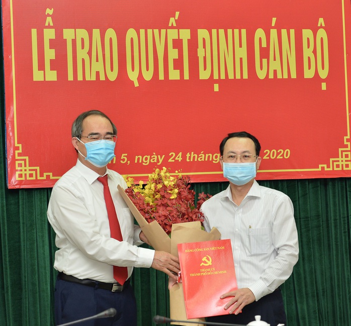 Ông Nguyễn Văn Hiếu làm Bí thư Quận ủy quận 5 - TP HCM - Ảnh 1.