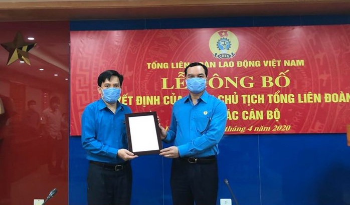 Ông Nguyễn Xuân Hùng giữ chức Chánh Văn phòng Tổng LĐLĐ Việt Nam - Ảnh 1.