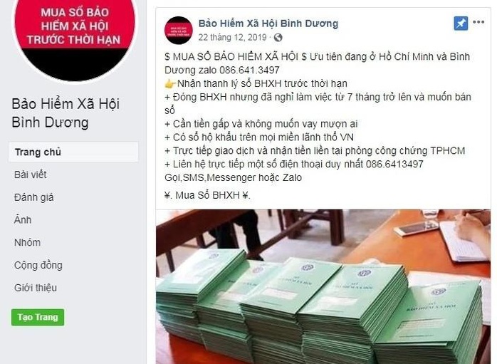 Gom sổ BHXH của người lao động để trục lợi - Ảnh 1.