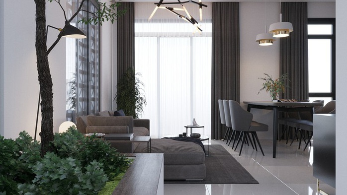 Căn hộ 2 phòng ngủ cực kỳ gọn gàng và tiện nghi - Ảnh 1. Căn hộ 2 phòng ngủ cực kỳ gọn gàng và tiện nghi - Ảnh 1.