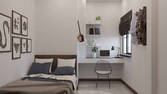 Căn hộ 2 phòng ngủ cực kỳ gọn gàng và tiện nghi - Ảnh 5. Căn hộ 2 phòng ngủ cực kỳ gọn gàng và tiện nghi - Ảnh 5.