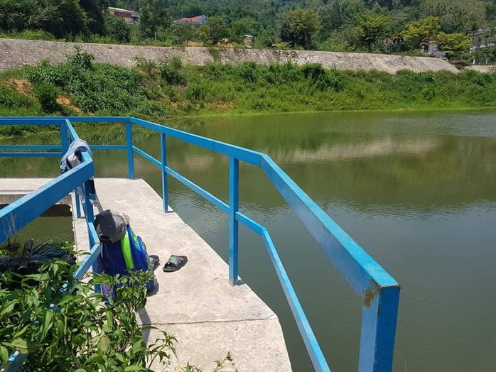 Một học sinh ở Quảng Nam chết đuối dưới hồ nước - Ảnh 1.