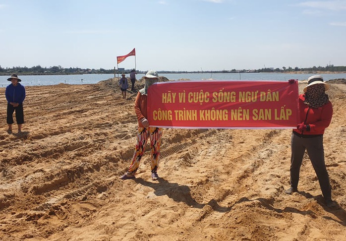 Quảng Nam: Người dân phản ứng dự án lấp vịnh An Hòa - Ảnh 4.