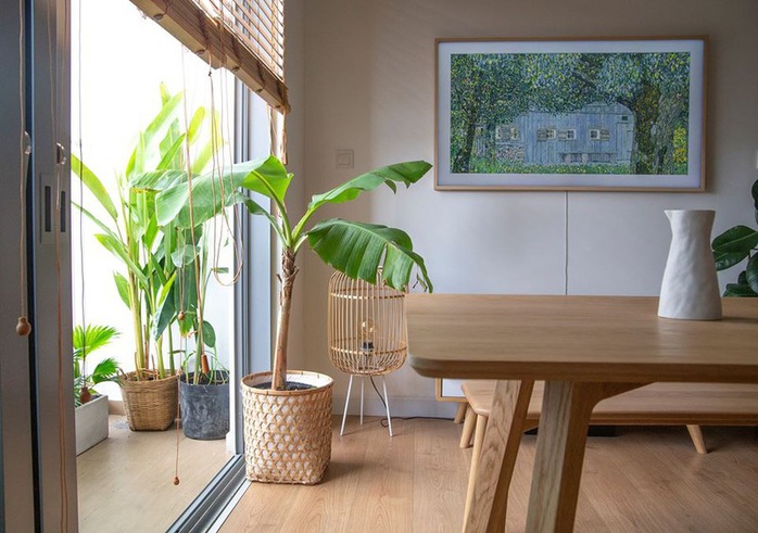 Căn hộ với đồ nội thất được làm hoàn toàn từ gỗ tự nhiên - Ảnh 8.