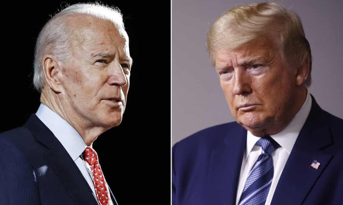 Tổng thống Trump “lép vế” trước ông Biden ở một số bang - Ảnh 1.