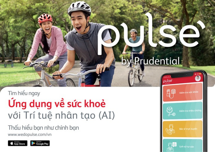 Prudential Việt Nam ra mắt ứng dụng chăm sóc sức khỏe Pulse by Prudential - Ảnh 1. Prudential Việt Nam ra mắt ứng dụng chăm sóc sức khỏe Pulse by Prudential - Ảnh 1.