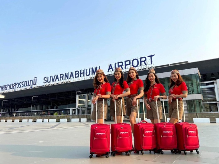 Vietjet Thái Lan mở 5 đường bay nội địa mới - Ảnh 1. Vietjet Thái Lan mở 5 đường bay nội địa mới - Ảnh 1.