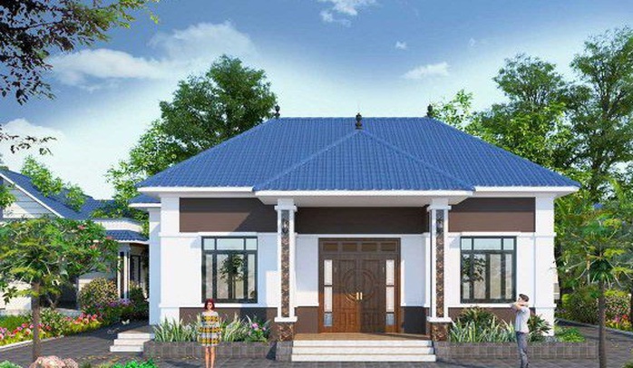 10 mẫu biệt thự vườn từ 500 triệu được ưa chuộng nhất hiện nay - Ảnh 10. 10 mẫu biệt thự vườn từ 500 triệu được ưa chuộng nhất hiện nay - Ảnh 10.