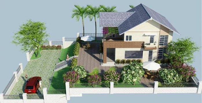 10 mẫu biệt thự vườn từ 500 triệu được ưa chuộng nhất hiện nay - Ảnh 3. 10 mẫu biệt thự vườn từ 500 triệu được ưa chuộng nhất hiện nay - Ảnh 3.