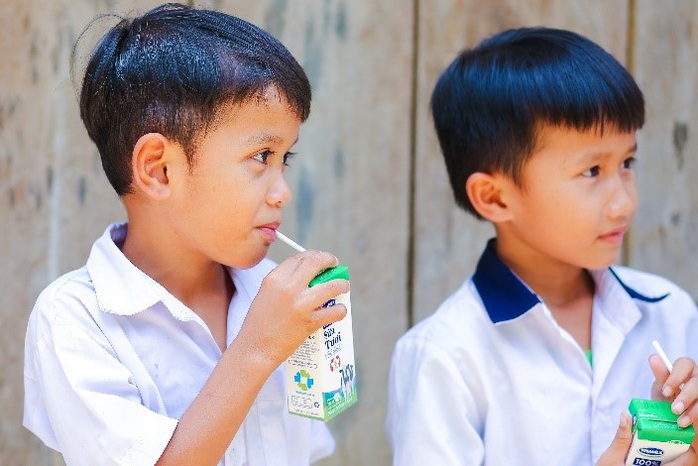 Sữa học đường Quảng Nam: Học sinh miền núi được uống sữa miễn phí - Ảnh 3.
