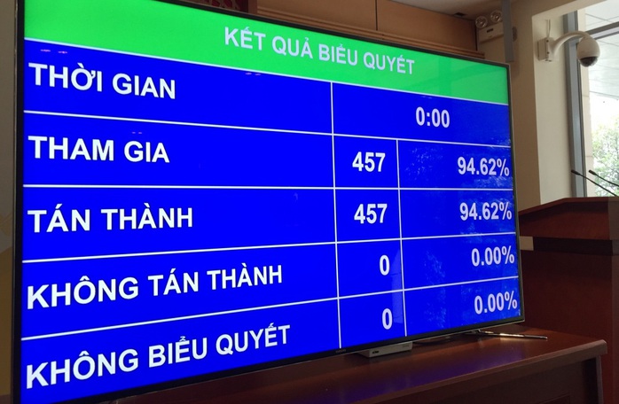 Quốc hội chính thức thông qua Nghị quyết phê chuẩn EVFTA - Ảnh 1.