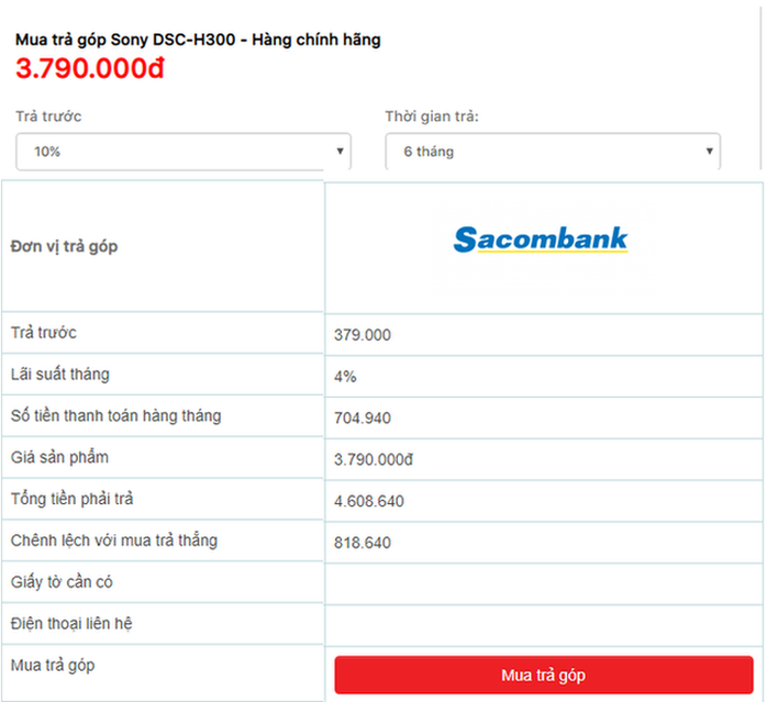 Bạn biết gì về trả góp thẻ tín dụng và lãi suất 0%? - Ảnh 5. Bạn biết gì về trả góp thẻ tín dụng và lãi suất 0%? - Ảnh 5.