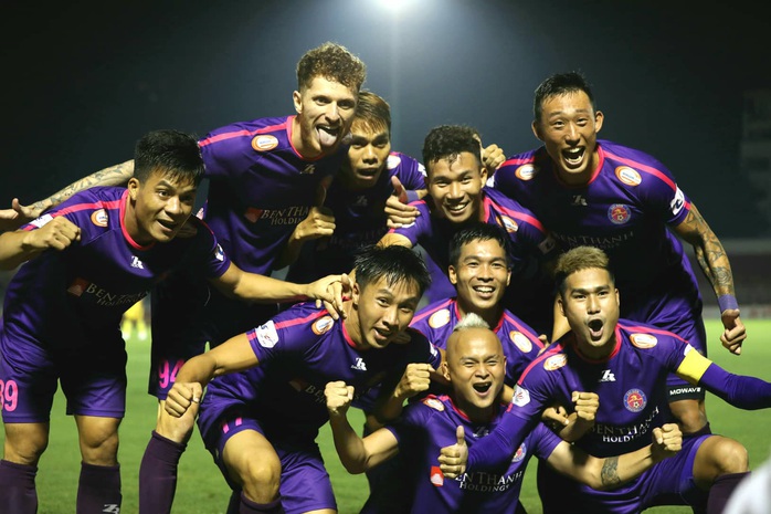 Sài Gòn FC bất bại 10 vòng đấu - Ảnh 1.