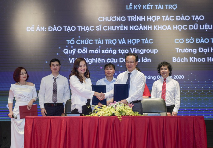 VinIF hỗ trợ 5 cơ sở đào tạo đầu ngành đào tạo thạc sĩ Khoa học dữ liệu - Ảnh 1.